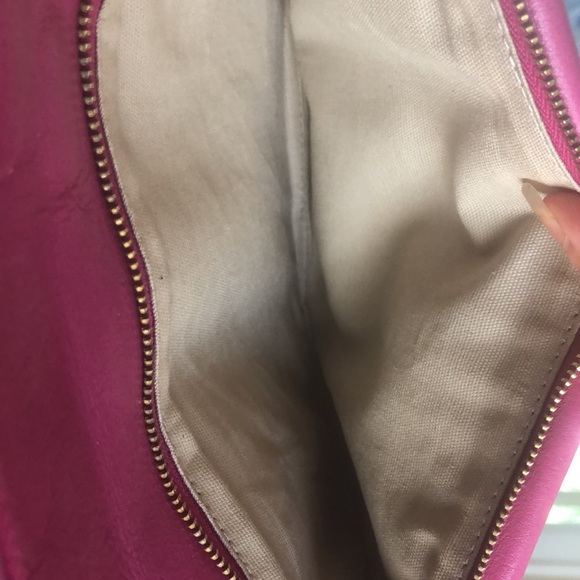 👛Tory Burch Raspberry/Pink Purse 👛 - Picture 6 of 9